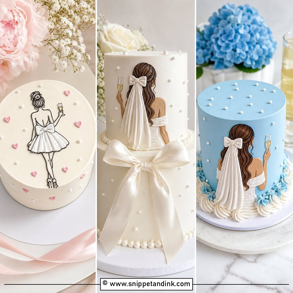 30 Bride to Be Cakes Ideas for Sweet Bridal Shower Moments