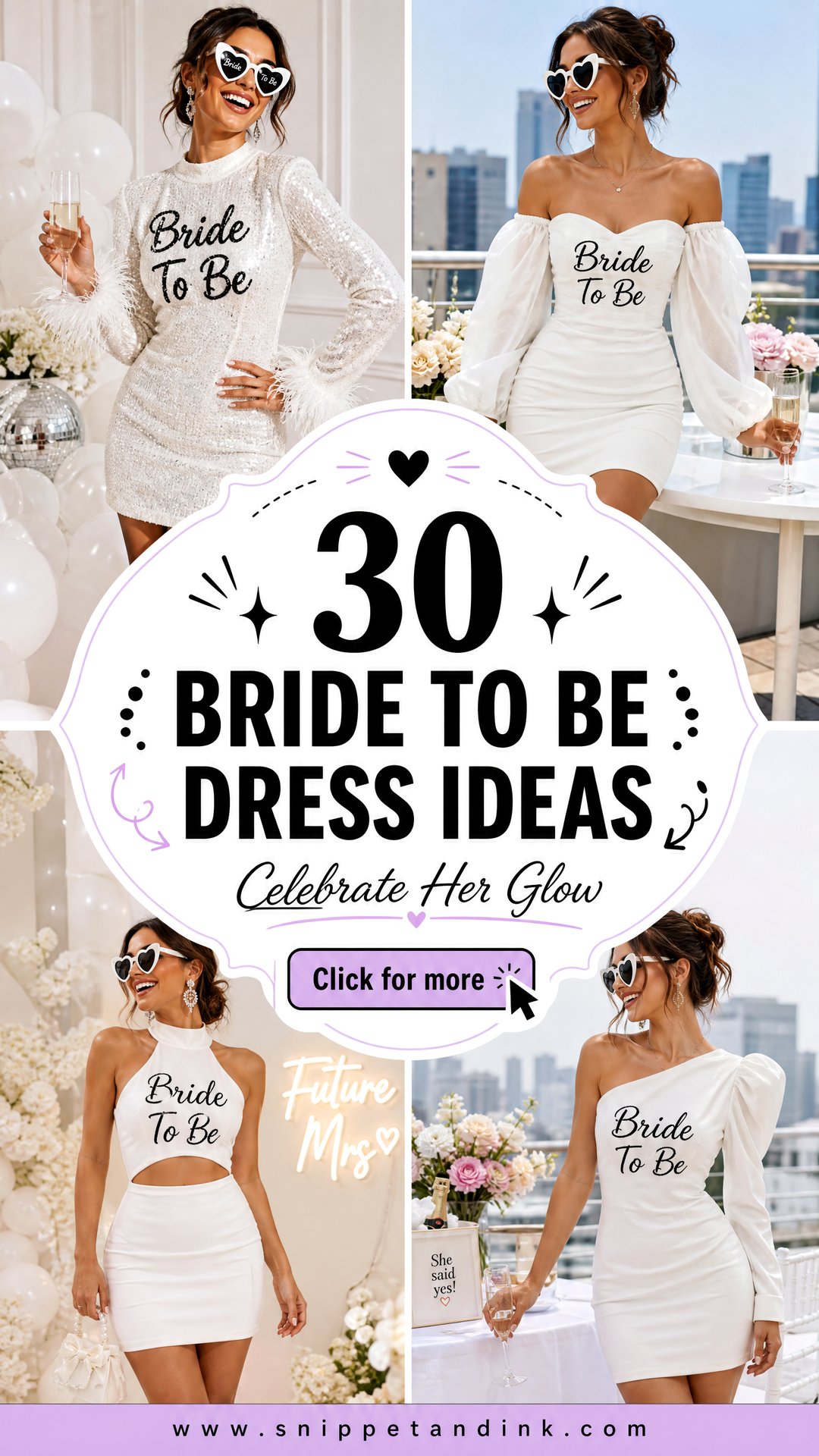 30 Bride to Be Dress Ideas for Friends to Celebrate Her - 30 Bride to Be Dress Ideas for Friends to Celebrate Her