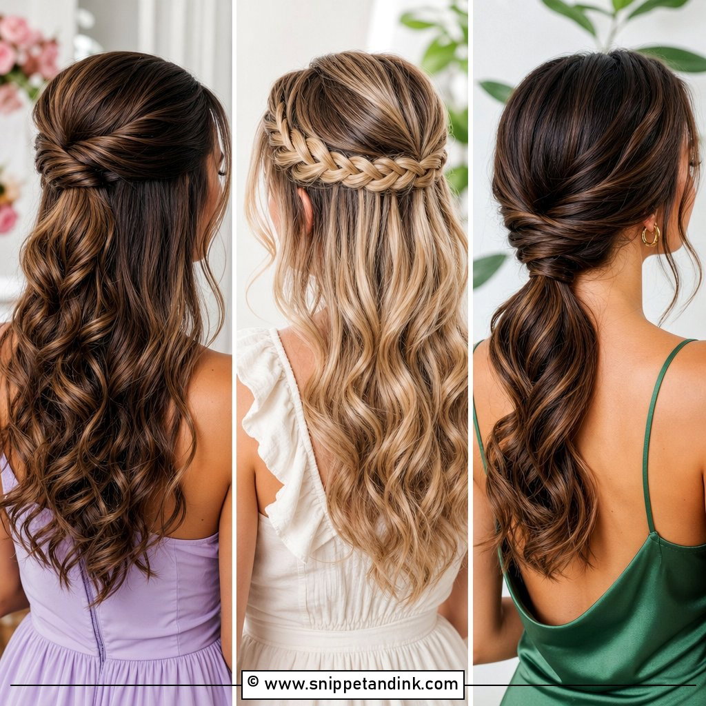 30 Bridemaids Hairstyles for Pretty Picture-Perfect Looks