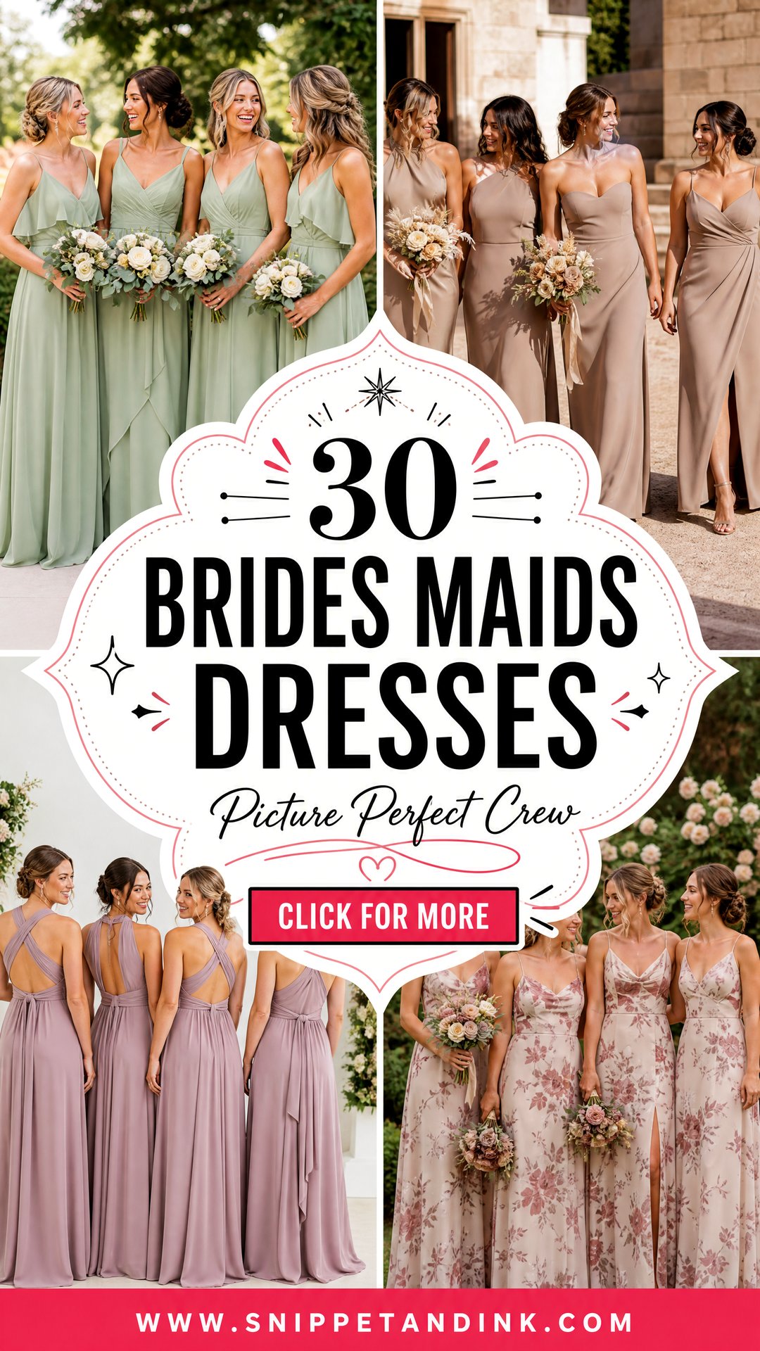 30 Brides Maids Dresses for a Picture-Perfect Bridal Crew - 30 Brides Maids Dresses for a Picture-Perfect Bridal Crew