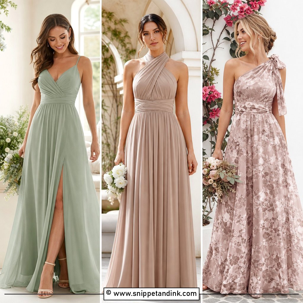 30 Brides Maids Dresses for a Picture-Perfect Bridal Crew
