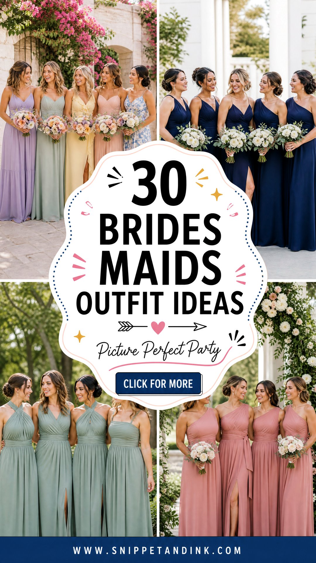 30 Brides Maids Outfit Ideas for Picture-Perfect Parties - 30 Brides Maids Outfit Ideas for Picture-Perfect Parties