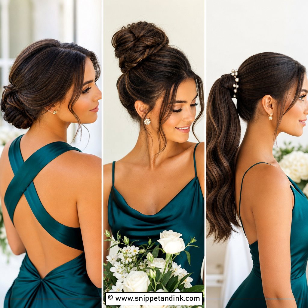 30 Bridesmaid Hair Inspo Ideas for Effortless Wedding Glam