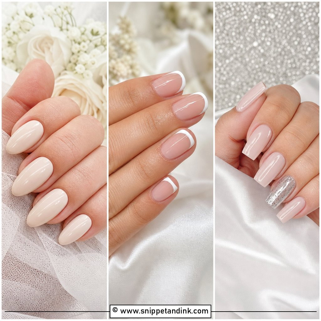 30 Bridesmaids Nails Chic Looks for a Polished Bridal Party
