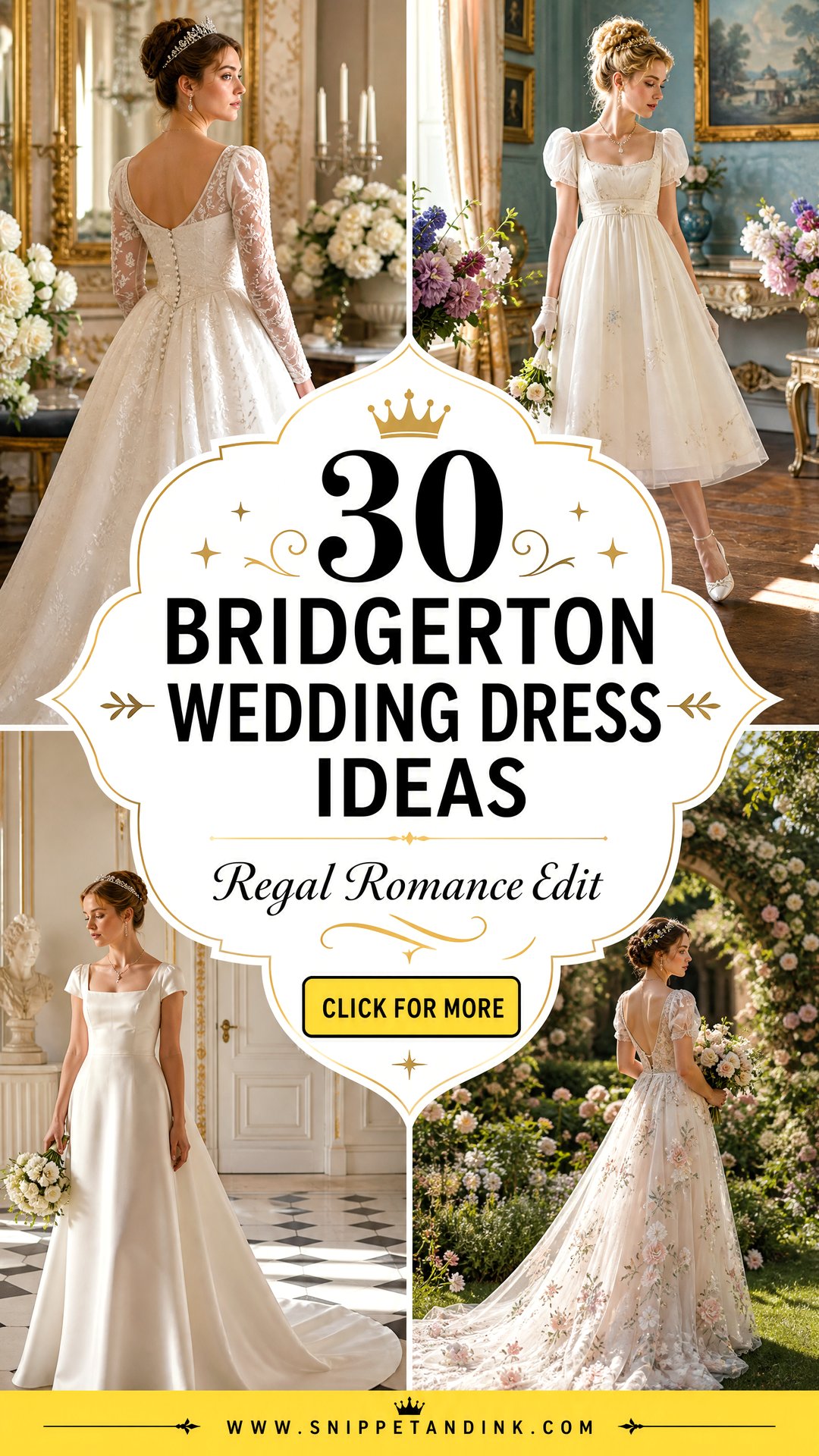 30 Bridgerton Wedding Dress Ideas for Regal Romantic Brides - 30 Bridgerton Wedding Dress Ideas for Regal Romantic Brides