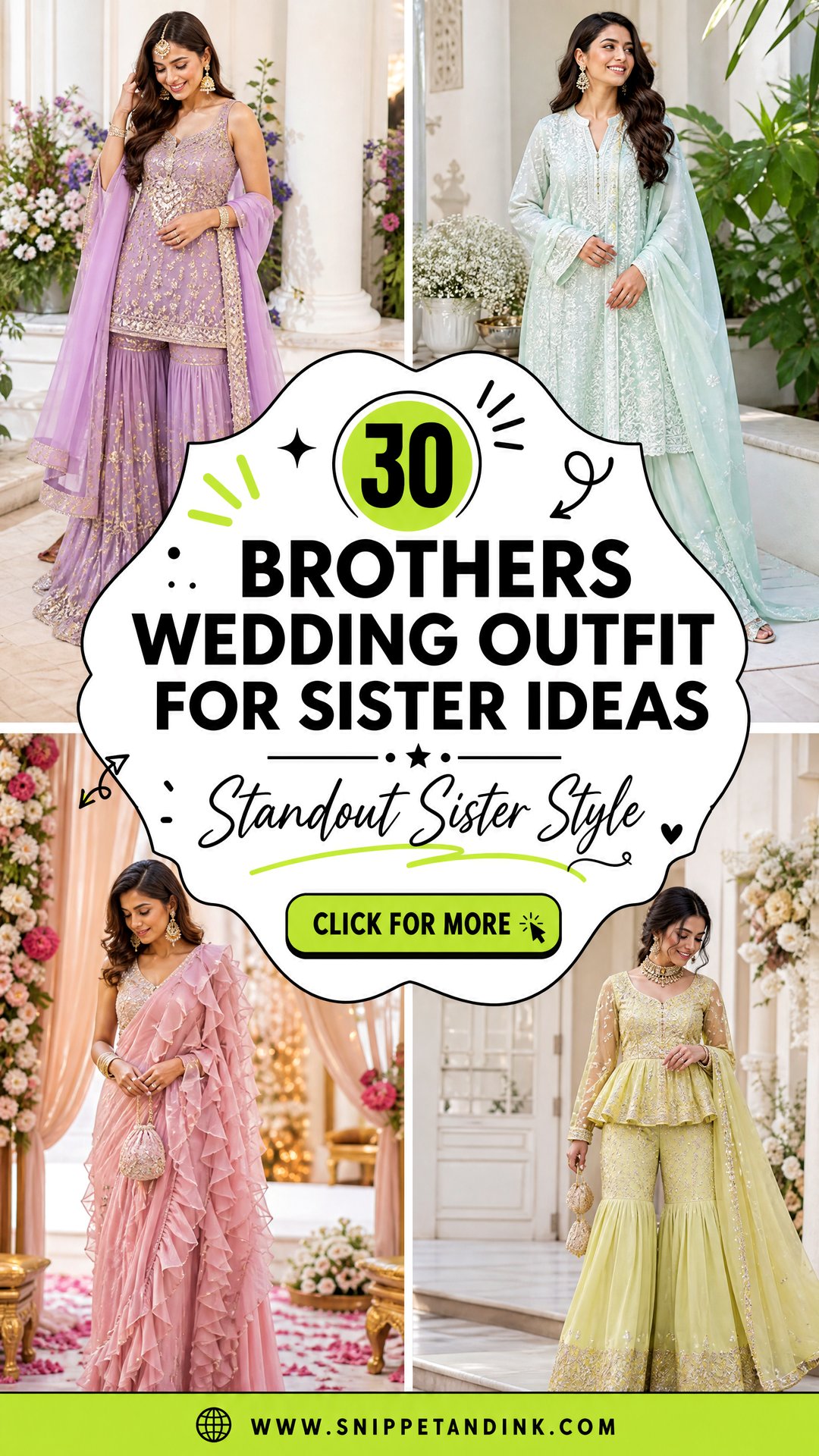 30 Brothers Wedding Outfit for Sister Ideas to Stand Out - 30 Brothers Wedding Outfit for Sister Ideas to Stand Out