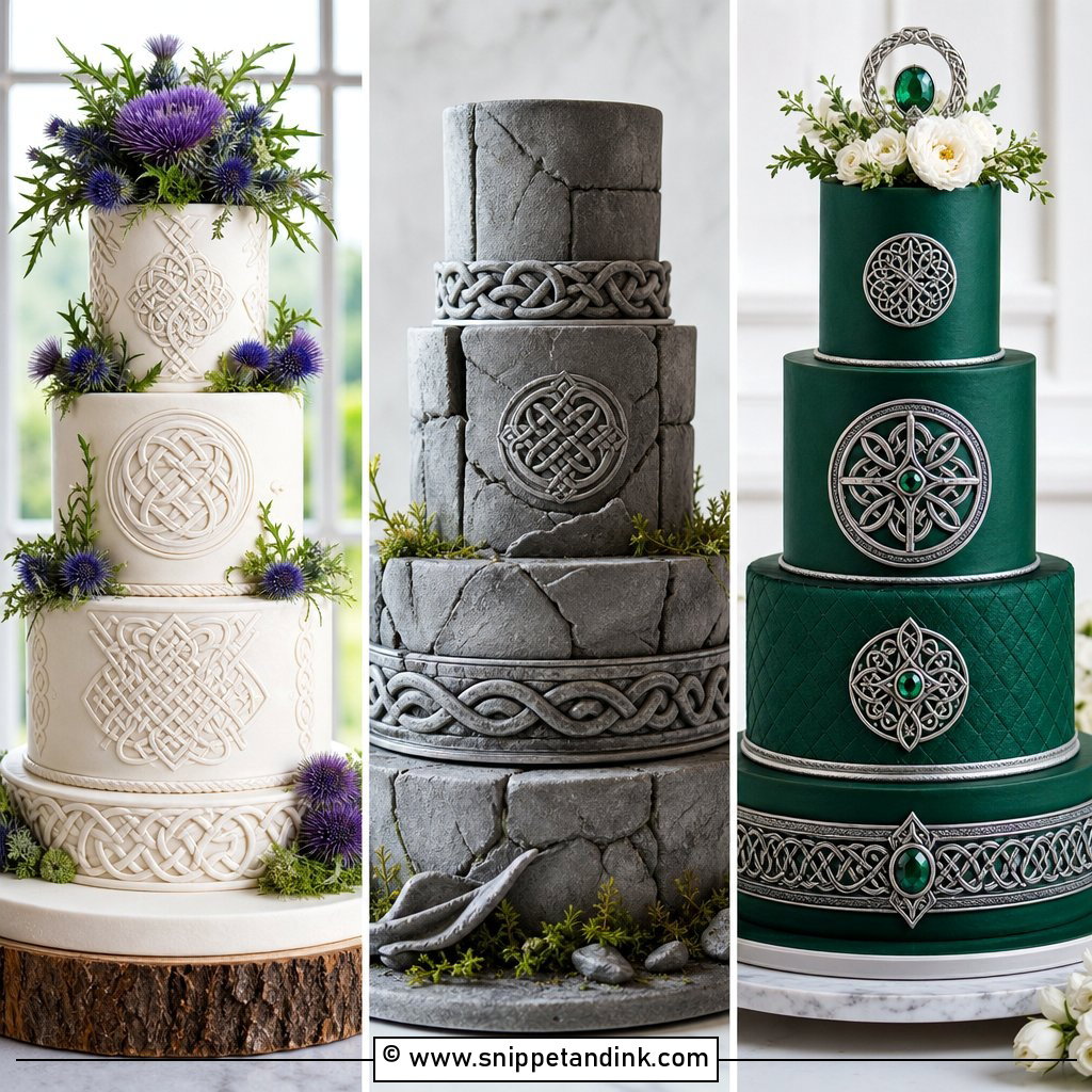 30 Celtic Wedding Cake Ideas for Meaningful Traditions