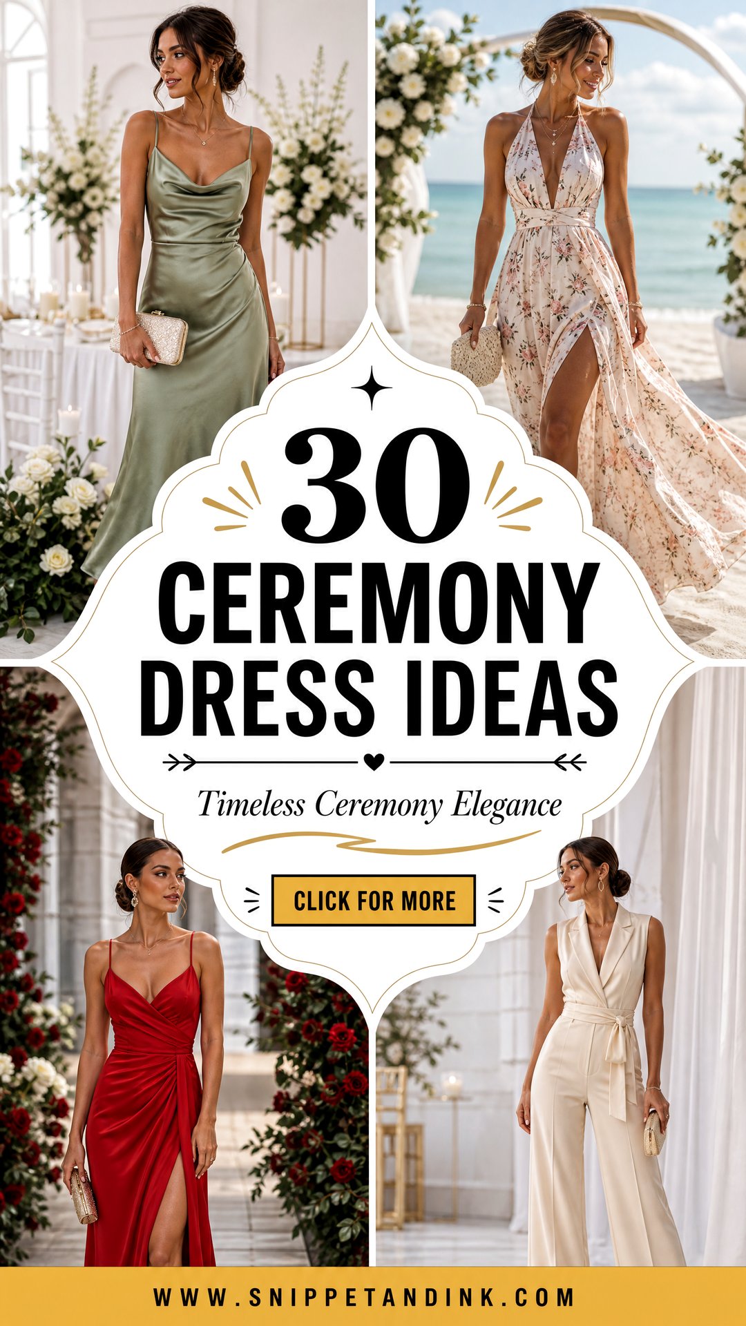 30 Ceremony Dress Ideas for Brides Who Want Timeless Elegance - 30 Ceremony Dress Ideas for Brides Who Want Timeless Elegance