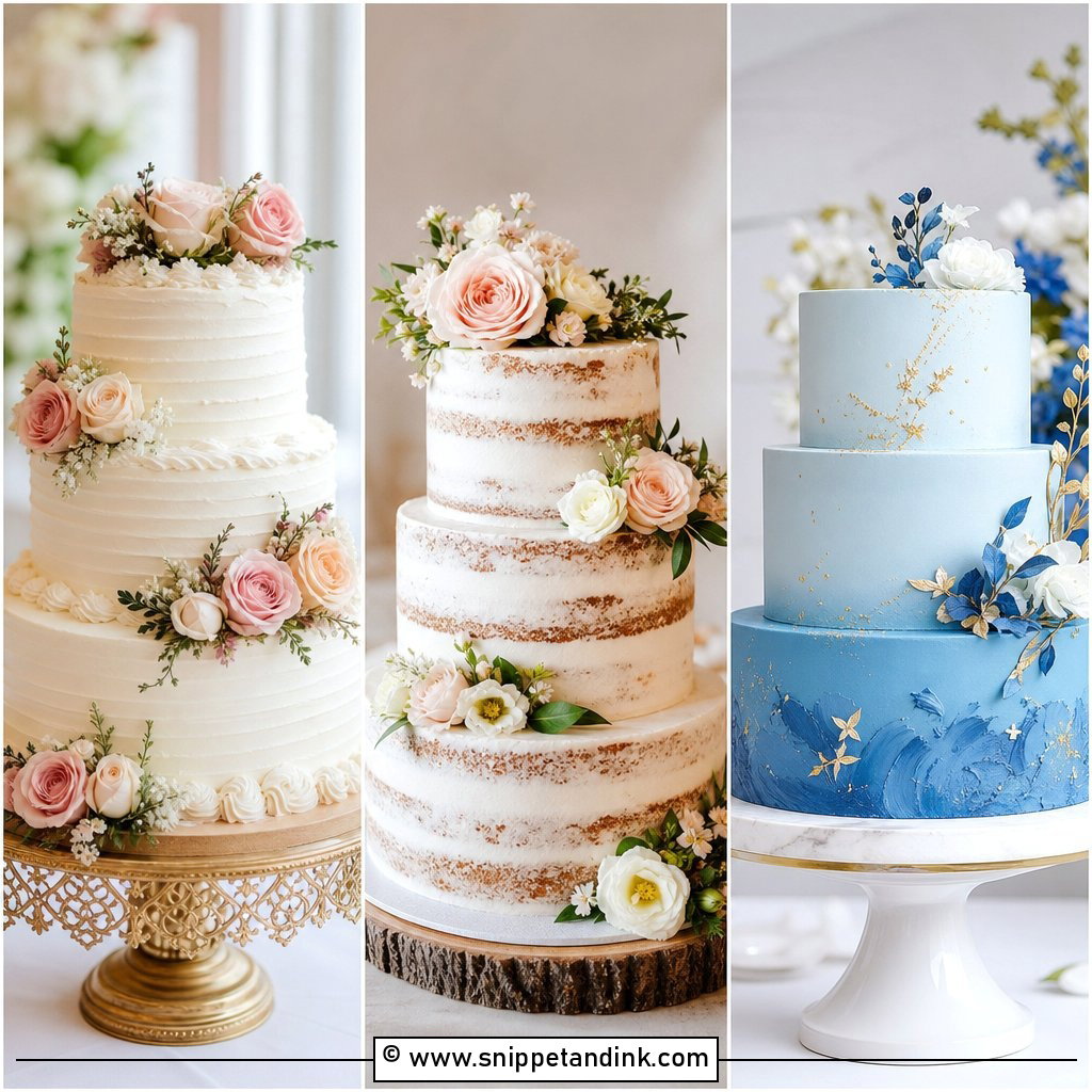 30 Circle Cake Ideas for Wedding Receptions With Style
