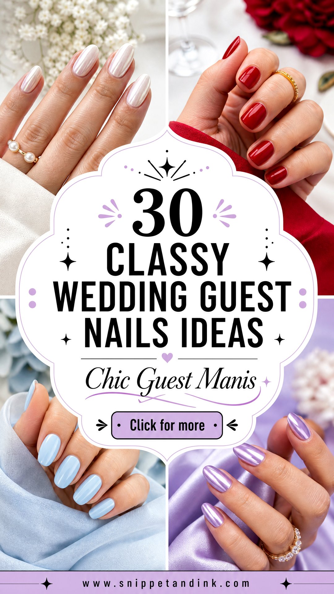 30 Classy Wedding Guest Nails Ideas for Chic Looks - 30 Classy Wedding Guest Nails Ideas for Chic Looks