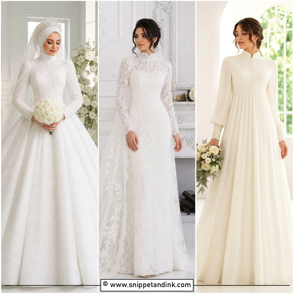 30 Conservative Wedding Dress Ideas For Elegant Brides Today