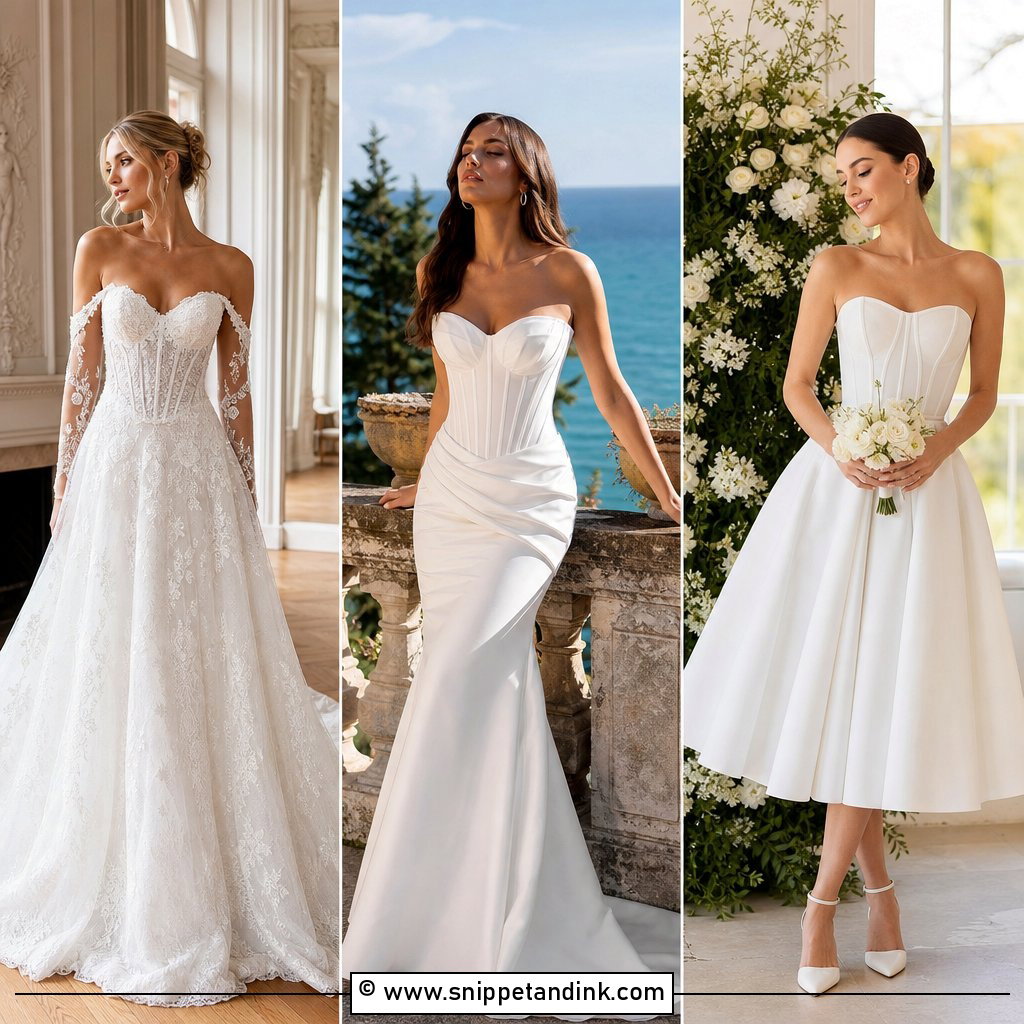 30 Corset Wedding Dresses For Romantic Bridal Style