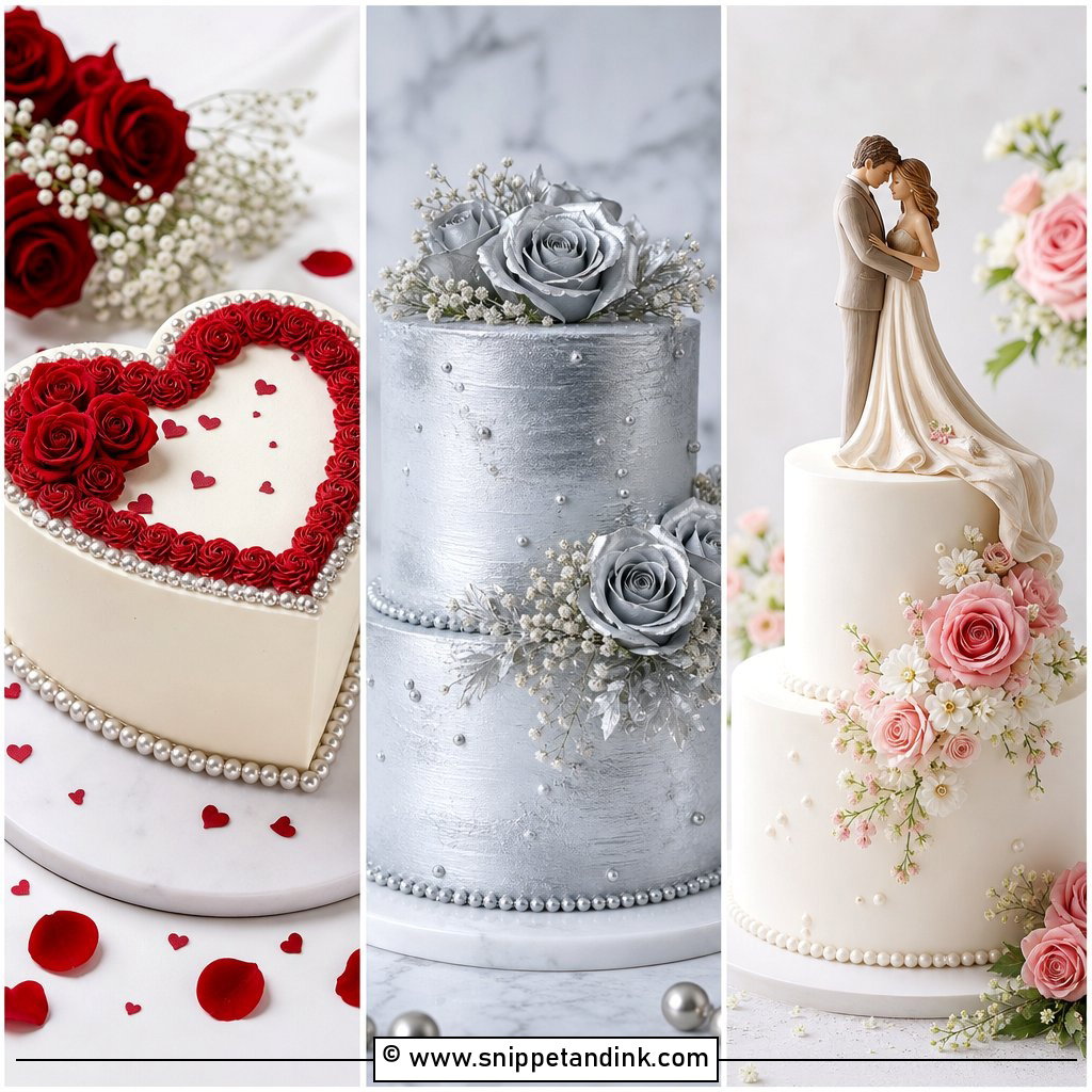 30 Couple Anniversary Cake Ideas for Romantic Parties