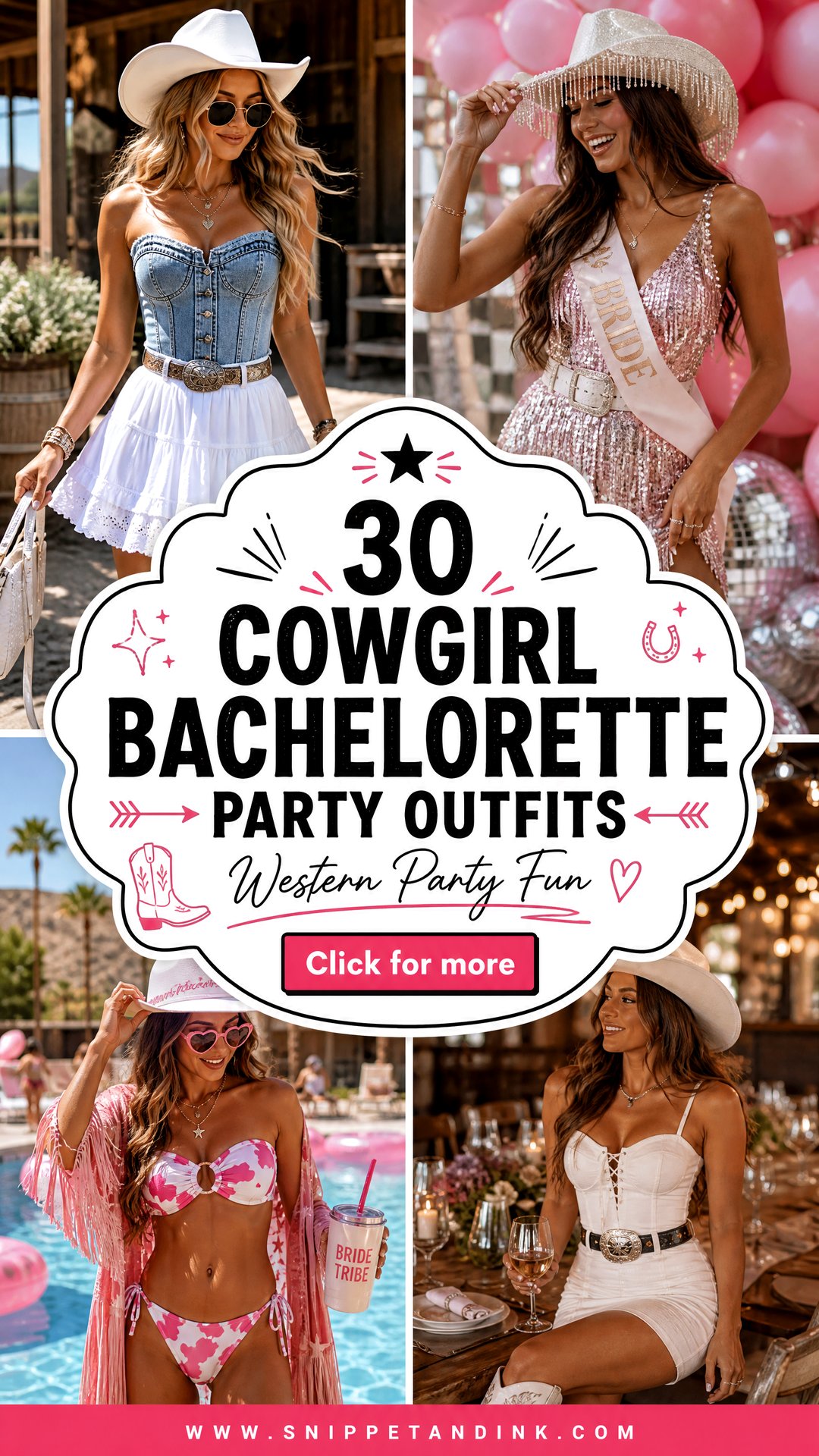 30 Cowgirl Bachelorette Party Outfits for Western Fun - 30 Cowgirl Bachelorette Party Outfits for Western Fun