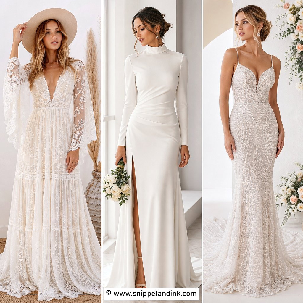 30 Cream Wedding Dress Ideas for Soft Luxury Bridal Style