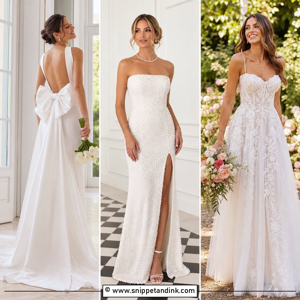 30 Cute Wedding Dresses for Sweet Modern Bridal Looks