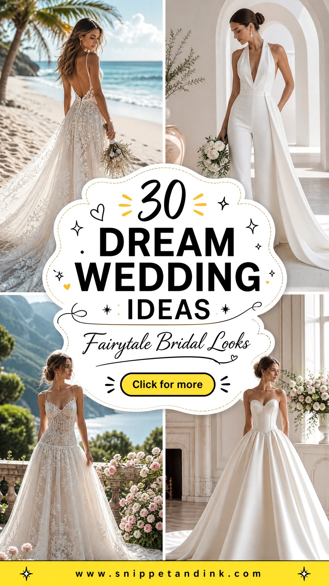 30 Dream Wedding Ideas Dresses For A Fairytale Bridal Look - 30 Dream Wedding Ideas Dresses For A Fairytale Bridal Look