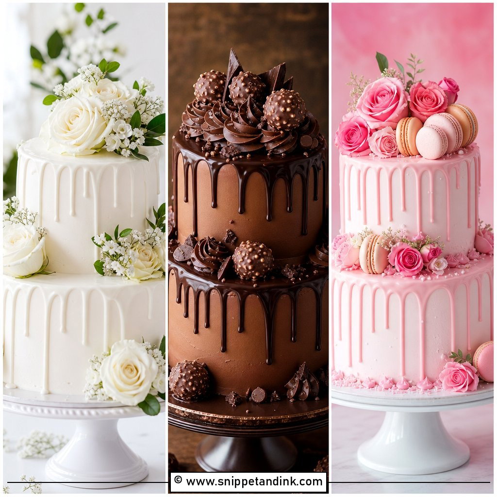 30 Drip Cakes for Wedding Ideas Guests Will Remember