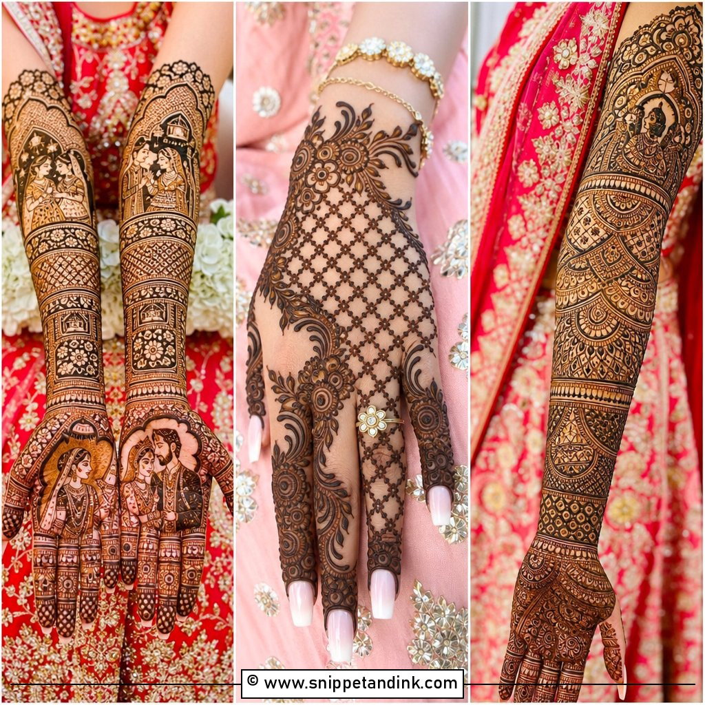 30 Dulhan Mehndi Designs Indian Weddings Brides Adore