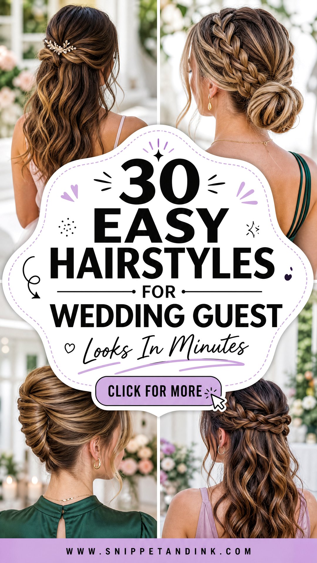 30 Easy Hairstyles for Wedding Guest Looks in Minutes - 30 Easy Hairstyles for Wedding Guest Looks in Minutes
