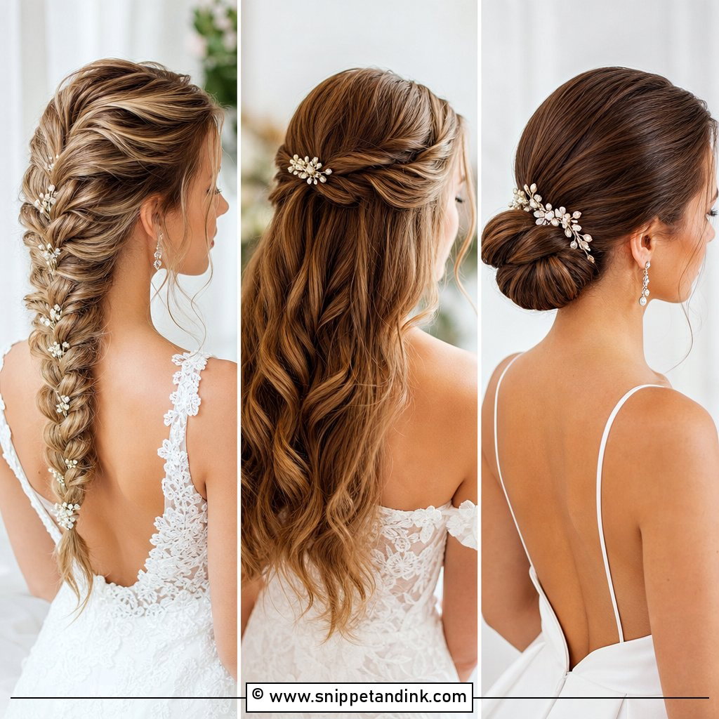 30 Easy Wedding Hairstyles Do It Yourself for Chic Brides