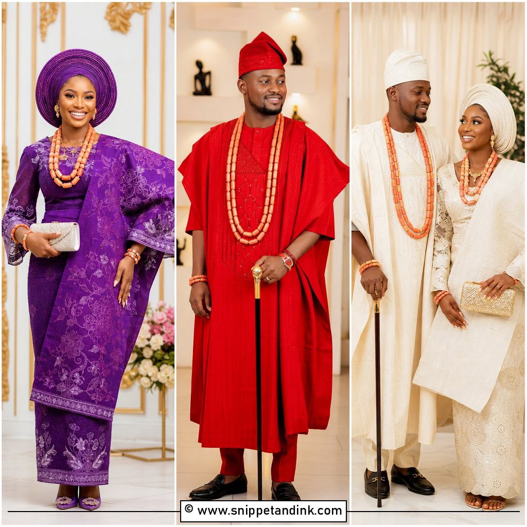 30 Edo Traditional Wedding Attire Ideas For Regal Brides