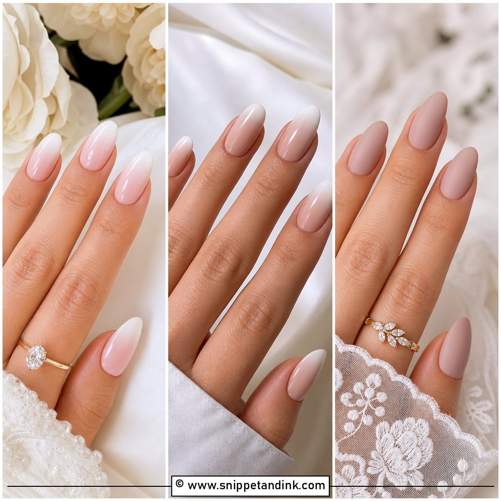 30 Elegant Bride Nails Wedding Ideas for a Luxe Finish