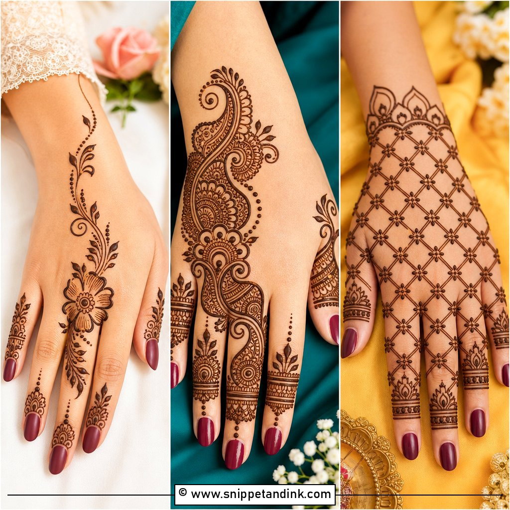 30 Elegant Mehndi Designs for Brides Who Love Classic Beauty