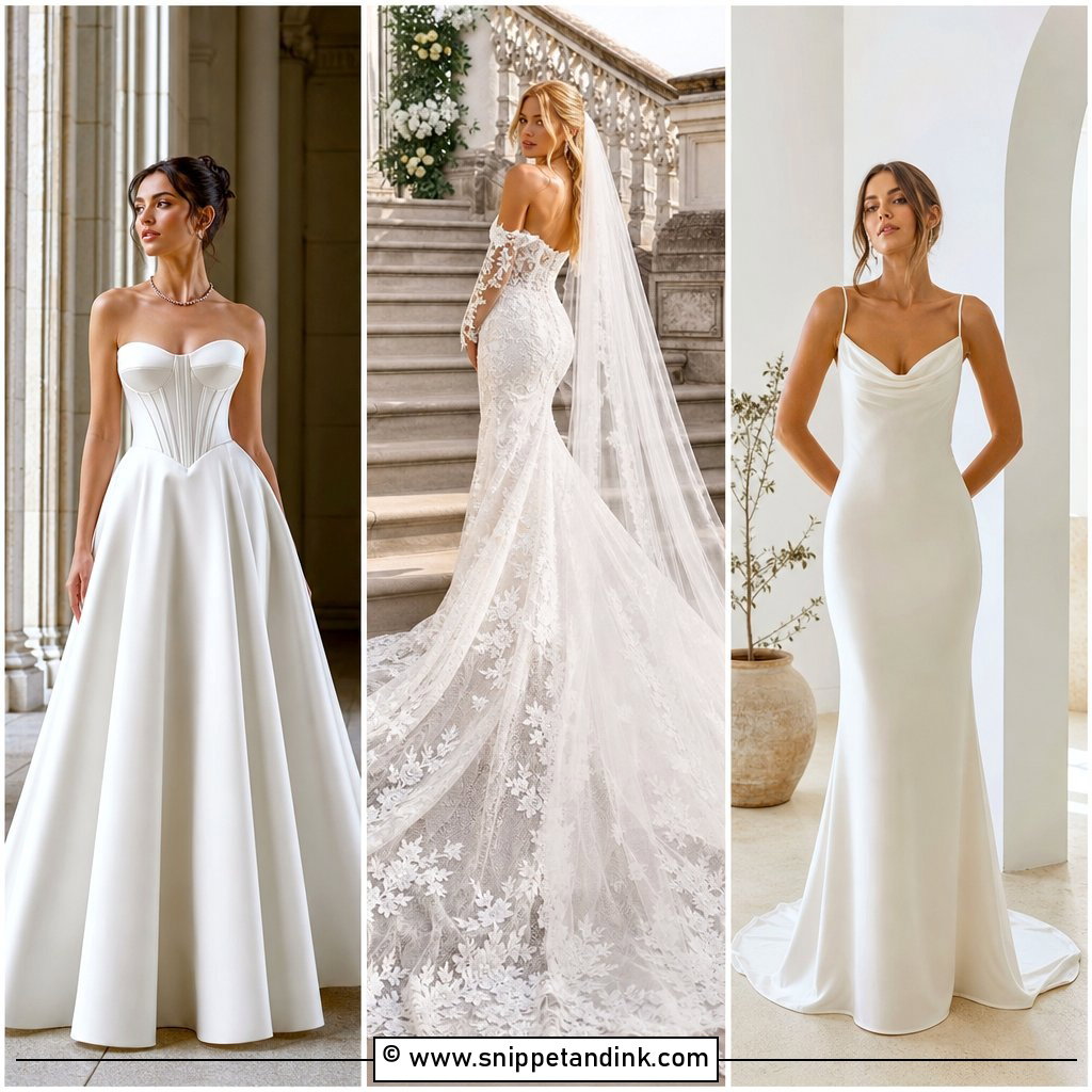 30 Elegant Wedding Dresses For A Timeless Bridal Look Today