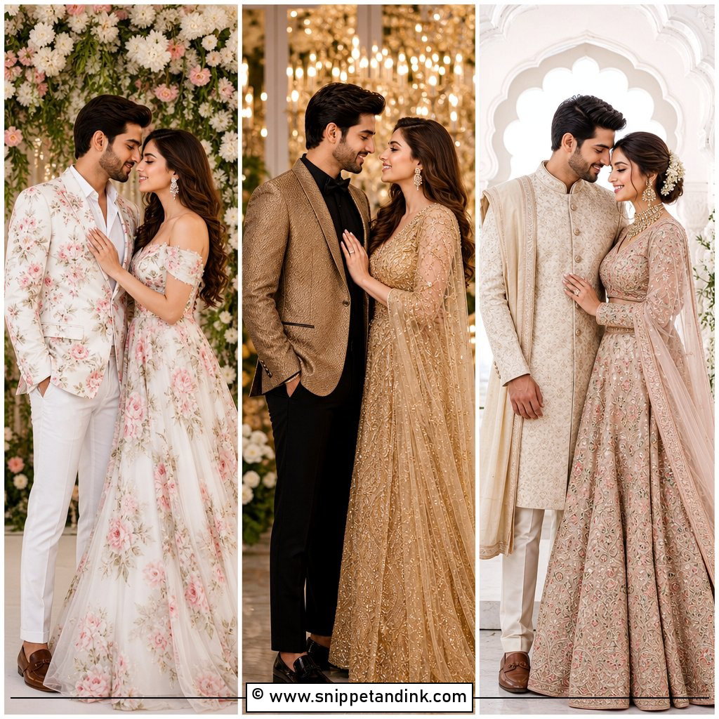 30 Engegment Dresses Couple for Picture-Perfect Style