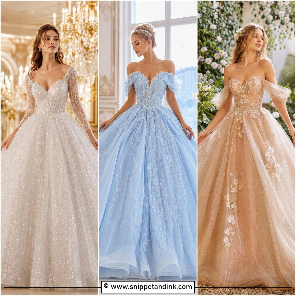 30 Fairytale Wedding Dress Ideas for Dreamy Bridal Magic