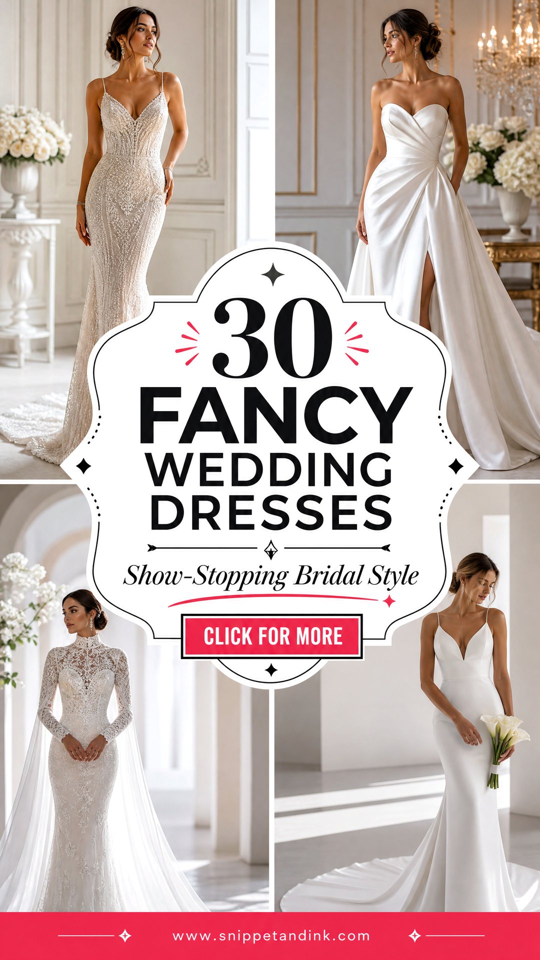 30 Fancy Wedding Dresses for a Show-Stopping Bridal Look - 30 Fancy Wedding Dresses for a Show-Stopping Bridal Look