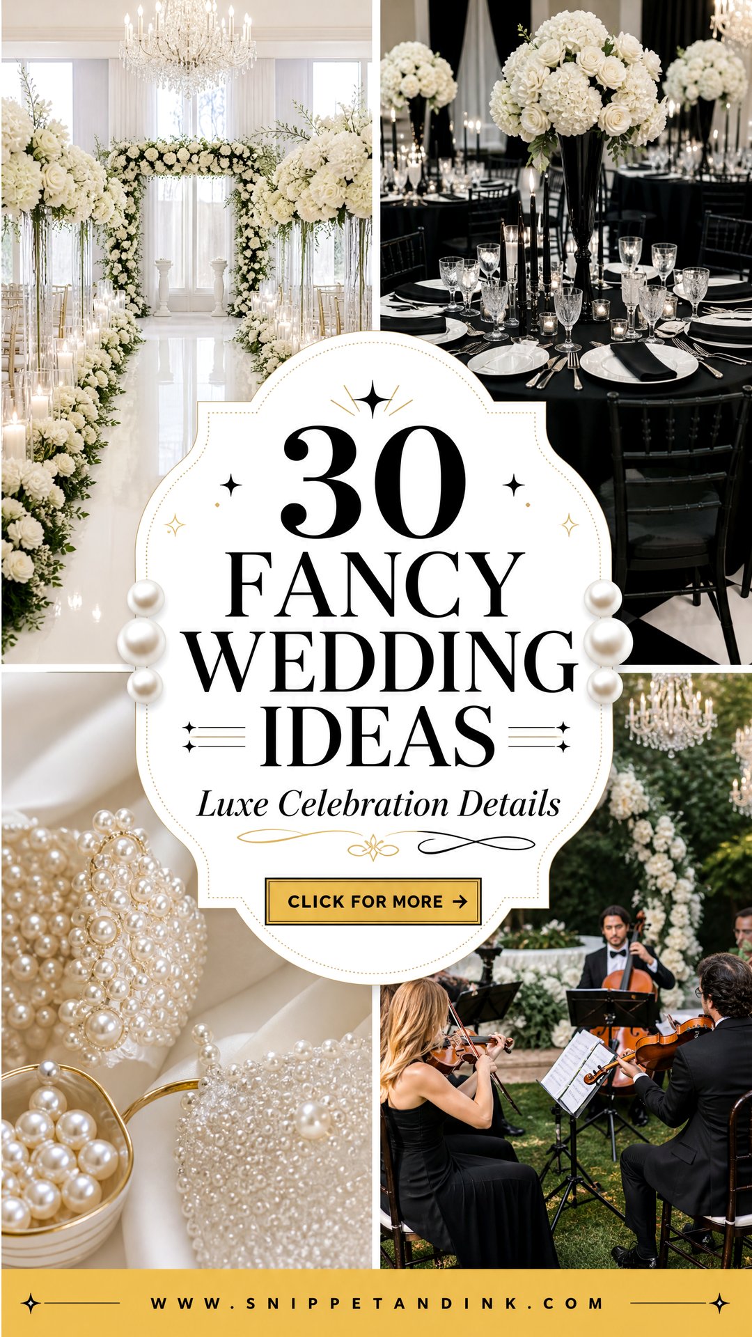 30 Fancy Wedding Ideas for a Luxe Memorable Celebration - 30 Fancy Wedding Ideas for a Luxe, Memorable Celebration