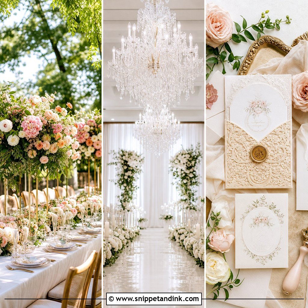 30 Fancy Wedding Ideas