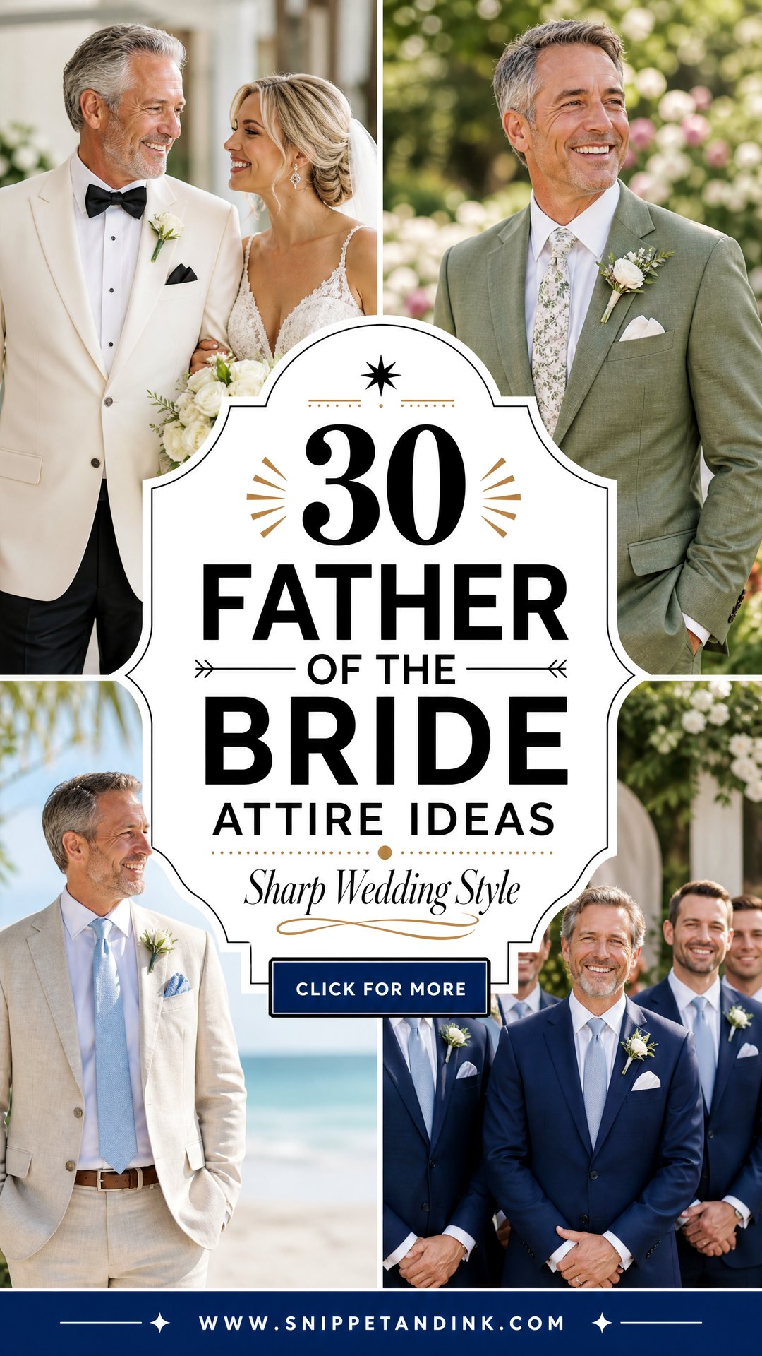 30 Father of the Bride Attire Ideas for a Sharp Look - 30 Father of the Bride Attire Ideas for a Sharp Look