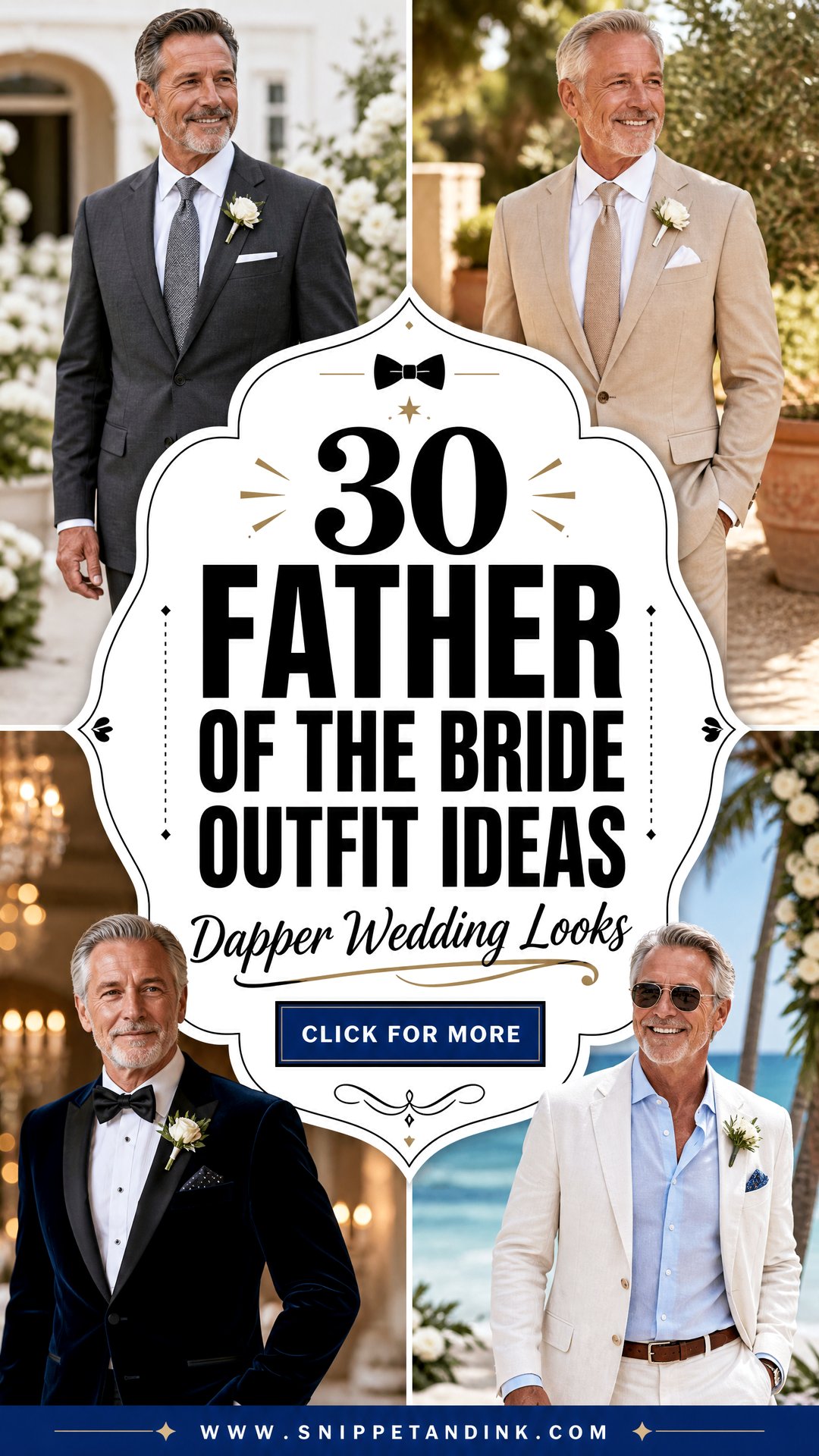30 Father of the Bride Outfit Ideas for a Dapper Look - 30 Father of the Bride Outfit Ideas for a Dapper Look