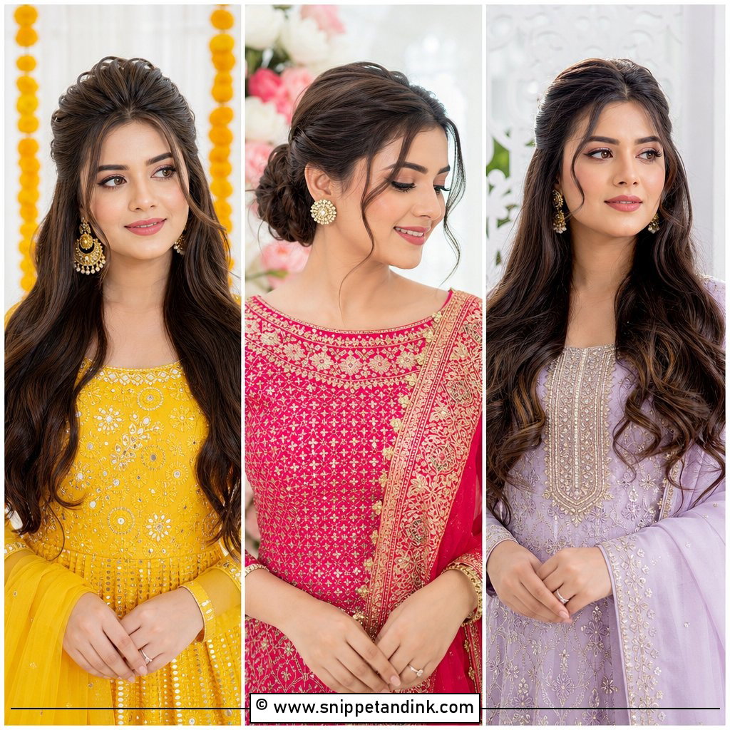 30 Front Hair Styles for Wedding Looks Brides Will Love