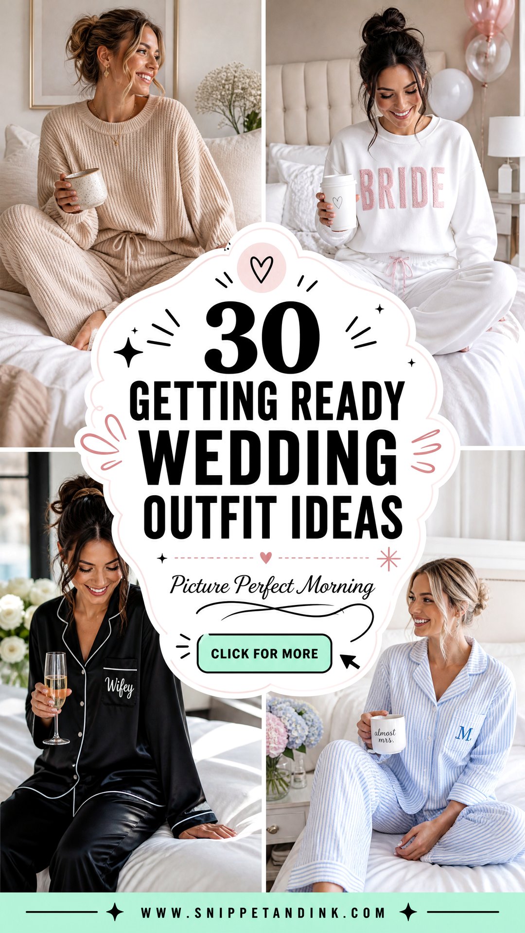 30 Getting Ready Wedding Outfit Ideas for Picture-Perfect Mornings - 30 Getting Ready Wedding Outfit Ideas for Picture-Perfect Mornings