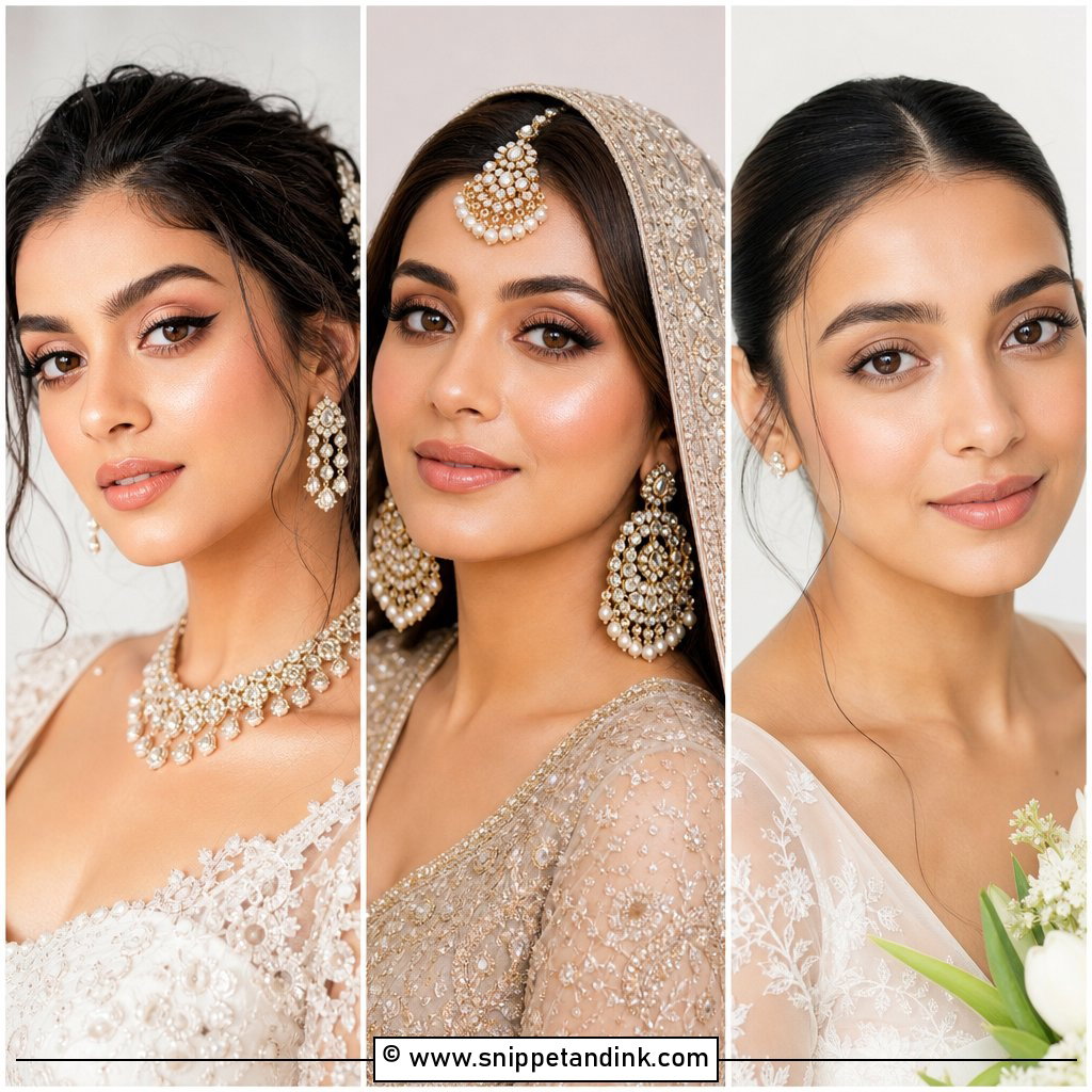 30 Glowy Bridal Makeup Ideas for Fresh Radiant Beauty