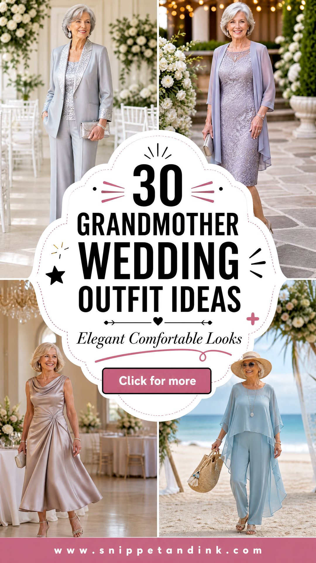 30 Grandmother Wedding Outfit Ideas for Elegant Comfort - 30 Grandmother Wedding Outfit Ideas for Elegant Comfort