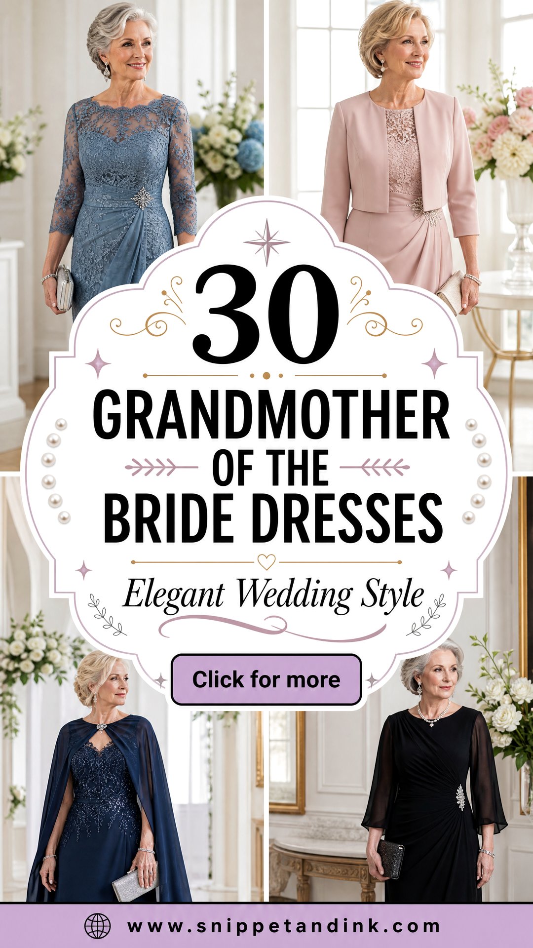 30 Grandmother of the Bride Dresses for Elegant Wedding Style - 30 Grandmother of the Bride Dresses for Elegant Wedding Style