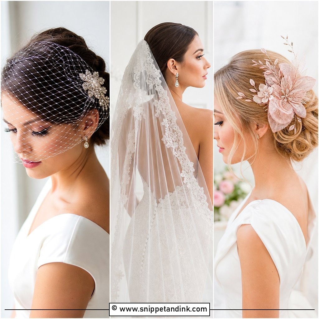 30 Hair Accessories for Wedding Pretty Bridal Finishing Touches