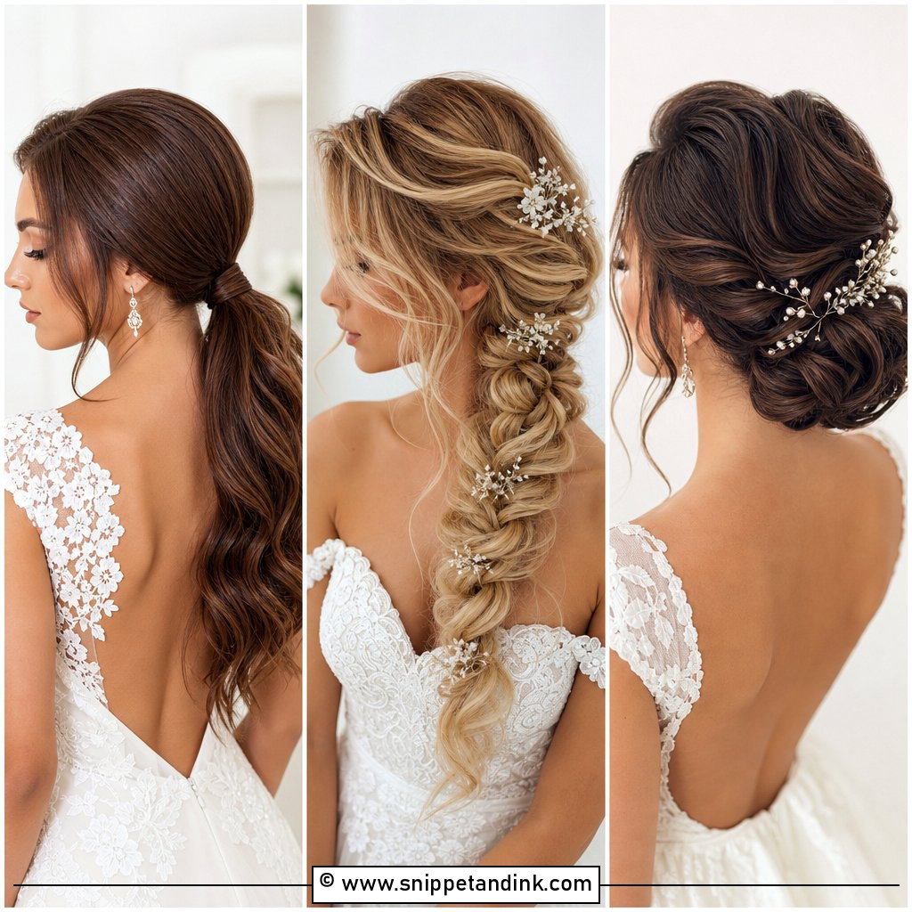30 Hairstyles for Long Hair Wedding For Dreamy Bridal Looks