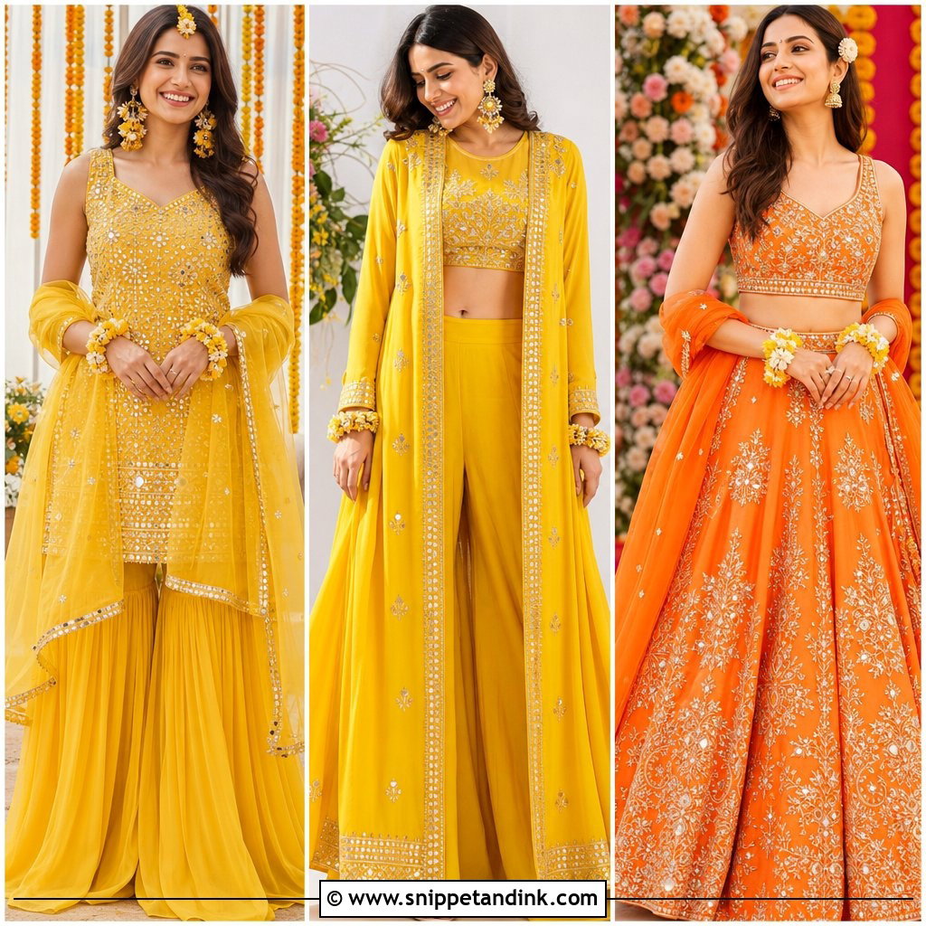 30 Haldi Dresses