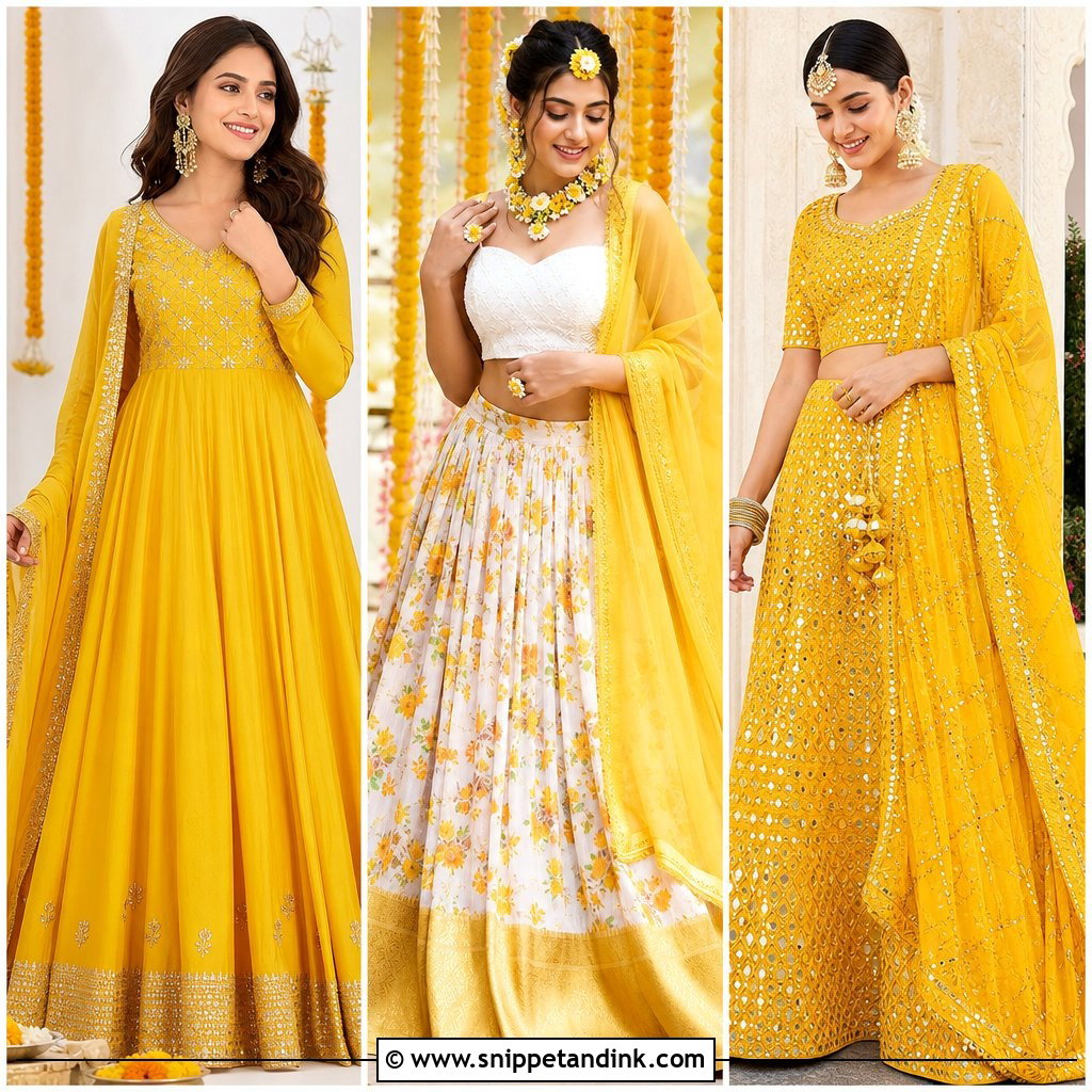 30 Haldi Function Dress Ideas