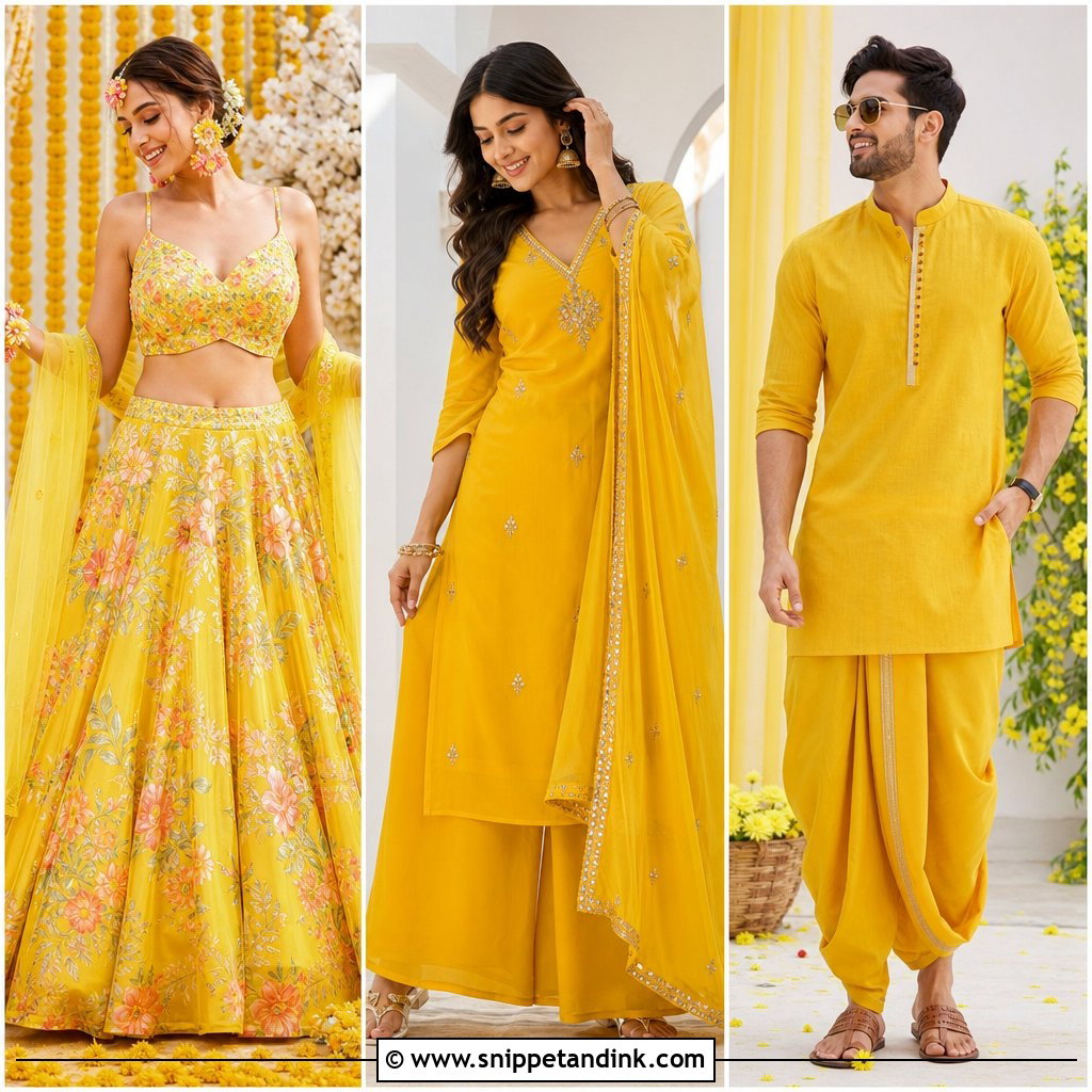 30 Haldi Function Outfit Ideas