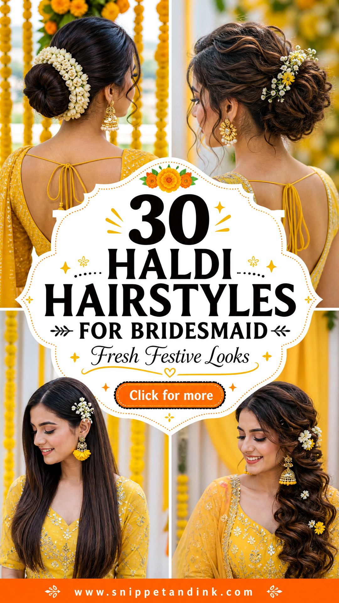 30 Haldi Hairstyles for Bridesmaid Fresh Festive Looks - 30 Haldi Hairstyles for Bridesmaid: Fresh Festive Looks