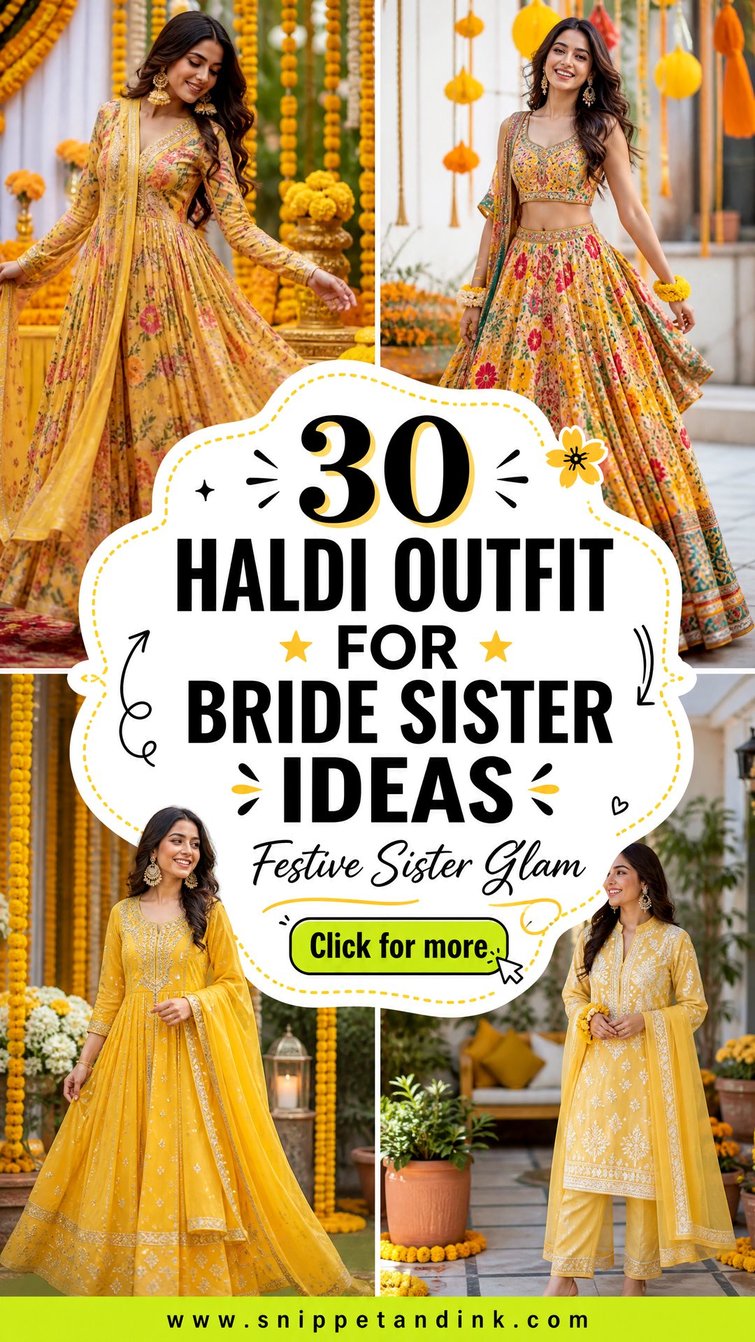 30 Haldi Outfit for Bride Sister Ideas for Festive Glam - 30 Haldi Outfit for Bride Sister Ideas for Festive Glam