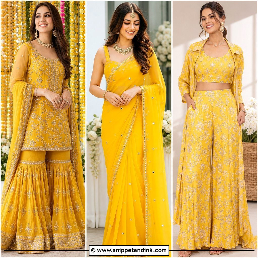 30 Haldi Outfit for Bride Sister Ideas