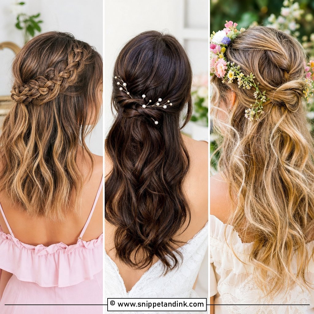 30 Half-Up Half-Down Mother of Bride Hair Ideas With Grace